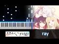 Ray 超かぐや姫 ED ピアノ楽譜