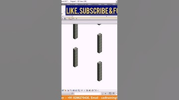 How to Create and Place Column in Revit structure | BIM | Save it☑️