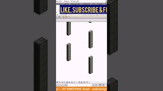 How to Create and Place Column in Revit structure | BIM | Save it☑️