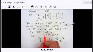 ACT Math Video #15 1/10 Matrices #2