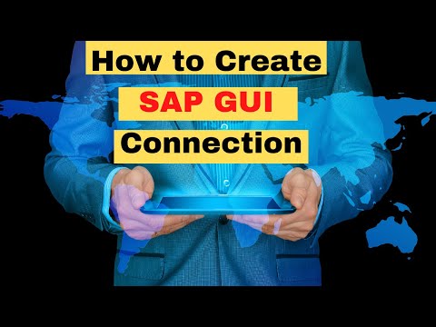 How to create SAP GUI connection to SAP Application Server - Adding a System to SAP GUI
