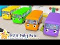 Color Bus Song + More Nursery Rhymes & Kids Songs - ABCs and 123s | Learn with Little Baby Bum