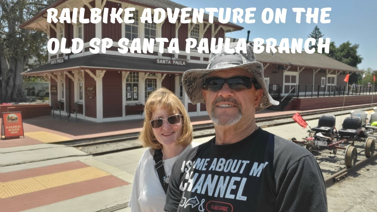 Sp Branch Railbiking On The Old SP Santa Paula Branch - YouTube