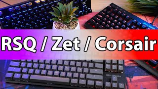Самая ЛУЧШАЯ механика 2021 года?! Red Square Keyrox TKL vs. Zet Blade Pro (feat. Corsair K63)