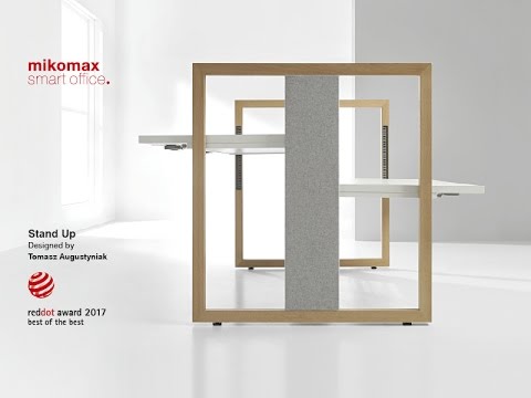 Mikomax Smart Office Stand Up Desk Red Dot Award Product Design