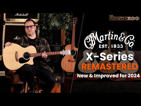 New x Improved Martin Guitars For 2024: The X-Series Remastered!