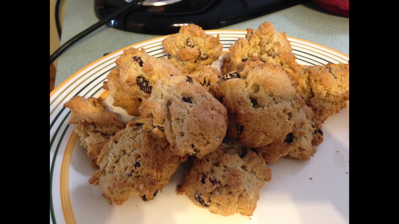 Grandmas Oatmeal Raisins Cookies YouTube
