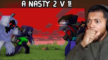 Entity 303 & Dreadlord VS Herobrine - Minecraft Animation | Reaction