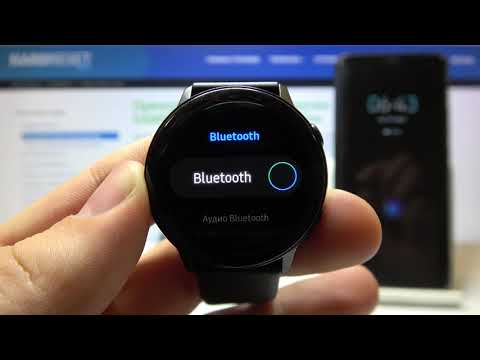 Как подключиться через Bluetooth на Samsung Galaxy Watch Active