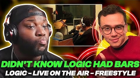 Logic - Live On The Air - Freestyle | Reaction