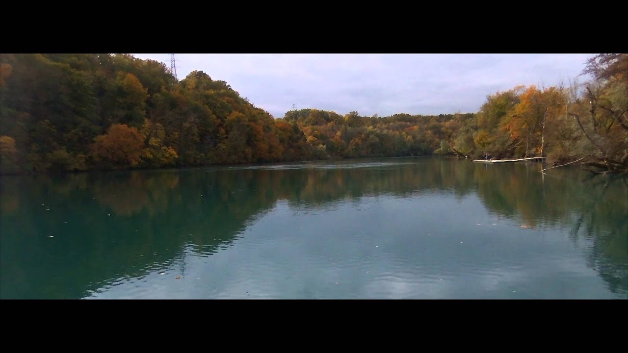Drone Flies Over Lignon In Geneva Shot With DJI Phantom 3