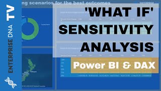 'what if' sensitivity analysis in power bi using dax - advanced technique