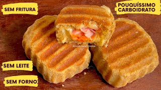 Delicioso Lanche Low Carb – Pouco Carboidrato