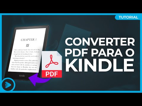 Vídeo: Como converter um PDF para o formato Kindle (PDF para .mobi ou .azw)