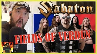 ONE FOR THE FRENCH!! | SABATON - Fields of Verdun (Official Music Video) | REACTION