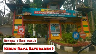 Wanawisata dan Kebun Raya Baturaden || Purwokerto Jawa Tengah