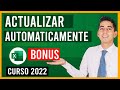 Como actualizar automáticamente Tablas Dinámicas en Excel