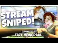 MONGRAAL STREAM SNIPED ME?! (Fortnite Chapter 2 Solo Arena)