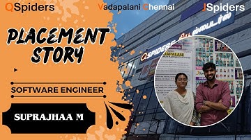 Success story of OUR STUDENTS as a software Engineer  Qspiders vadapalani Chennai.