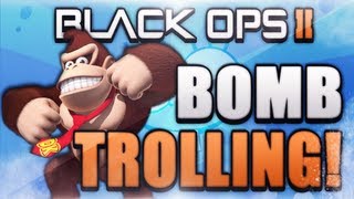 Black Ops 2 Bomb Trolling! (Funny Black Ops 2 Wins and Fails) | Whos Chaos