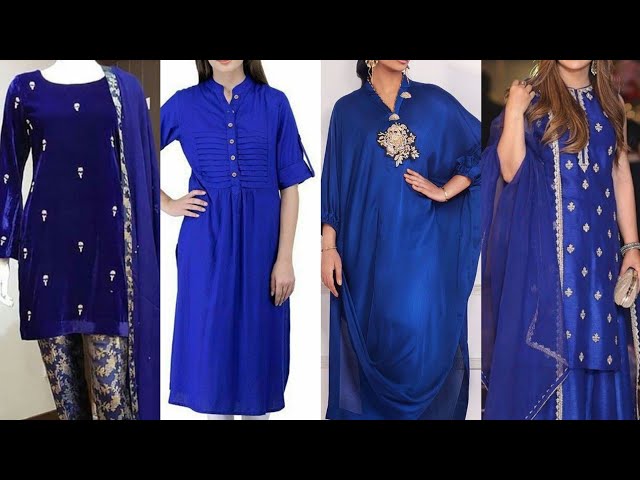 Royal Blue Dress Bollywood Kurta Designer Kurti Salwar Kameez With Dupatta  Wedding Party Wear Anarkali Georgette Kurta Palazzo Suit - Etsy Norway