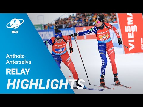 World Cup 22/23 Antholz: Women Relay Highlights