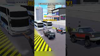 car pulling bus #gaming #funny #shorts