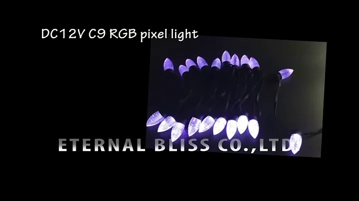 DC12V C9 RGB pixel light