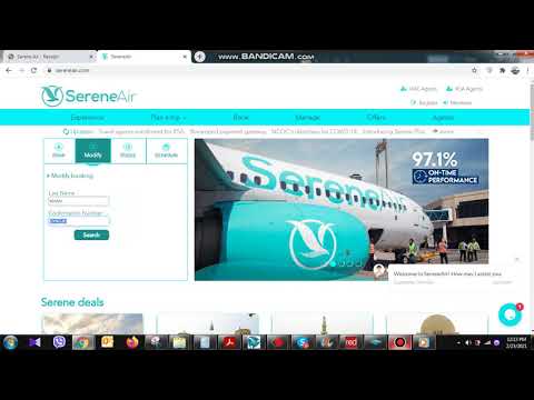 HOW TO CREATE PNR / PURCHASE  TICKET ON SERENE AIR