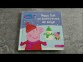 Peppa fait un bonhomme de neige