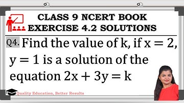 Class - 9th, Ex 4.2, Q4 Maths CBSE NCERT