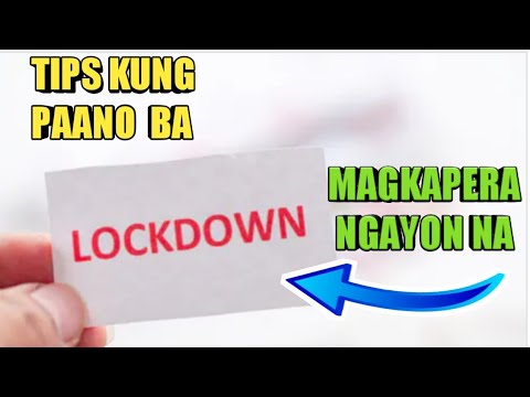 Tips at Diskarte Kung Paano ba Tayo Magkakapera Ngayon Nasa Bahay Lang