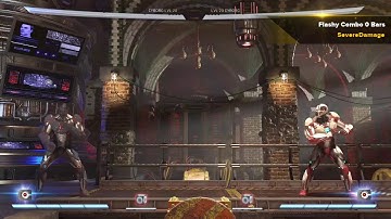 Injustice 2 , Cyborg 0 and 2 bar setup