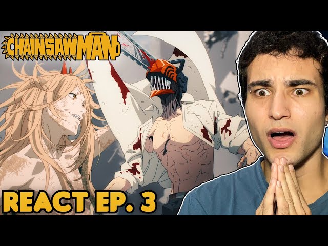 18) Denji e Makima fizeram AQUILO 🔞😳 React Chainsaw Man EP. 5 