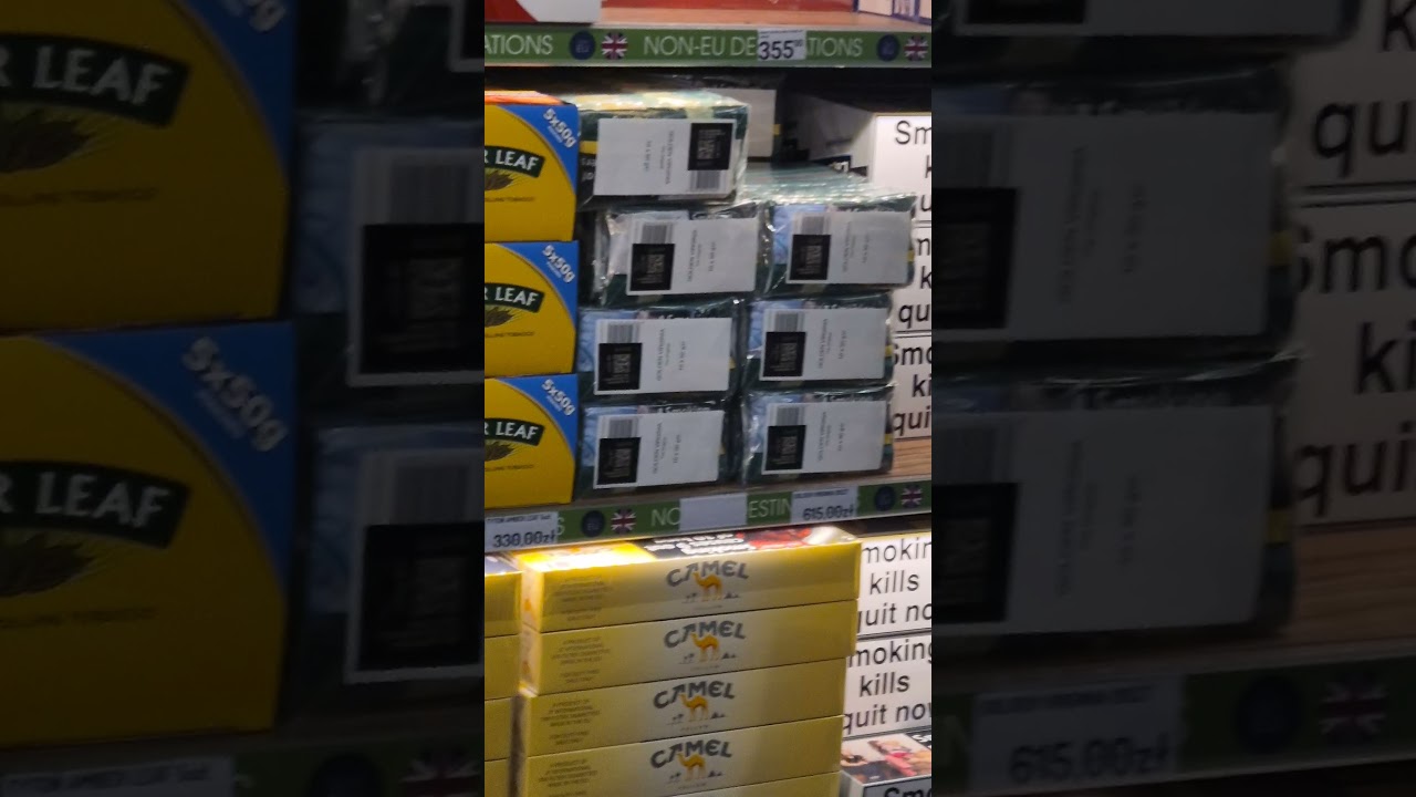 price of cigarettes in poland duty free Duty Free Krakow Poland Airport tobacco and Cigarette prices