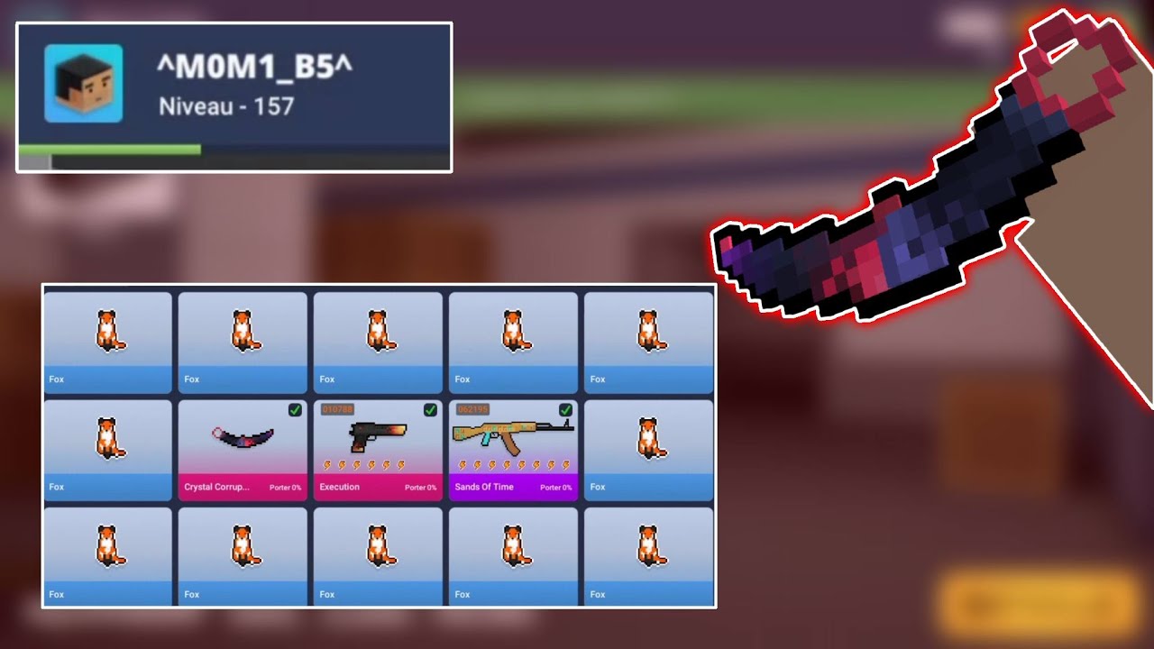 I GOT BACK MY ACC! NEW KNIFE, NEW ID | BLOCK STRIKE 7.0.5