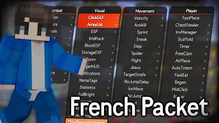 FIRST Minecraft Bedrock Hack Client on 26.51 | French Packet