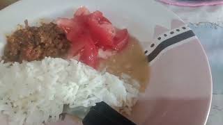 Hora de fazer o almoço!! Pronto almoço feito, Junto com VCS, Simples,mais delicioso 😋BORA???