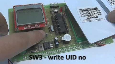 Project: RDM880 13.56MHz RFID Read Write