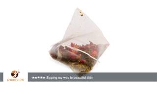 Match Highlights White Lotus Anti Aging-Beauty Tea- For Beautiful Skin- Premium quality-Pyramid Tea Bags- Air Tight