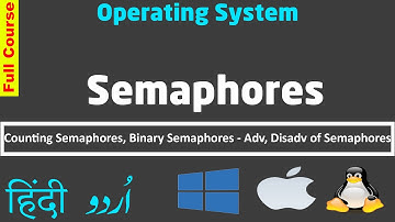 Semaphores and its Types in OS in HINDI/ URDU
