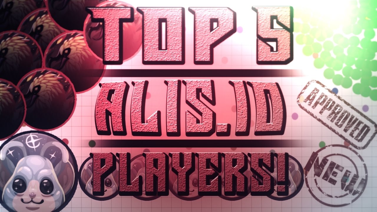 TOP 5 ALIS.IO PLAYERS OF ALL TIME! *NEW!* | AMAZING PLAYS AND POPSPLITS!