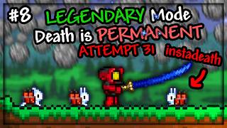 Terraria HARDCORE Legendary Mode #8 - For The Worthy + Drunk World
