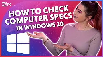 How To Check Computer Specs In Windows 10!