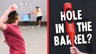 Hitting with the Worst Baseball Bats we Could Find