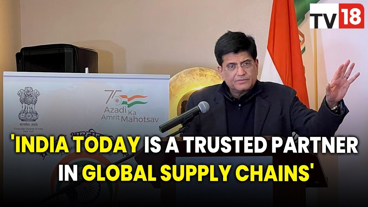 'India Today Is Land Of Opportunity, Trusted Partner In Global Supply ...