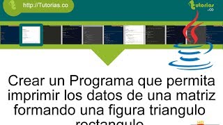 arrays -- java(figura triangulo rectangulo)