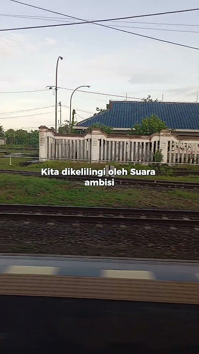 Suara Kereta dan Doa #filosofikeretaapi #shorts