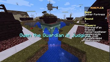 Minecraft - Mineplex server - Speed builders - minigame