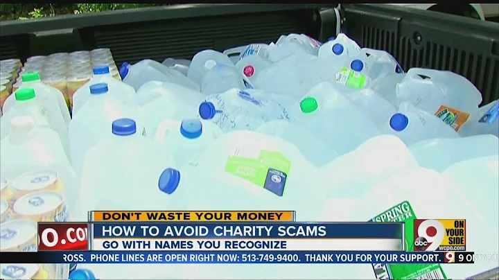 How to avoid charity scams